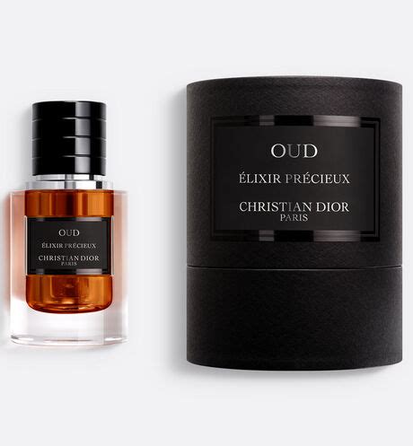 elixir precieux christian dior|Oud Élixir Précieux: highly concentrated exceptional fragrance.